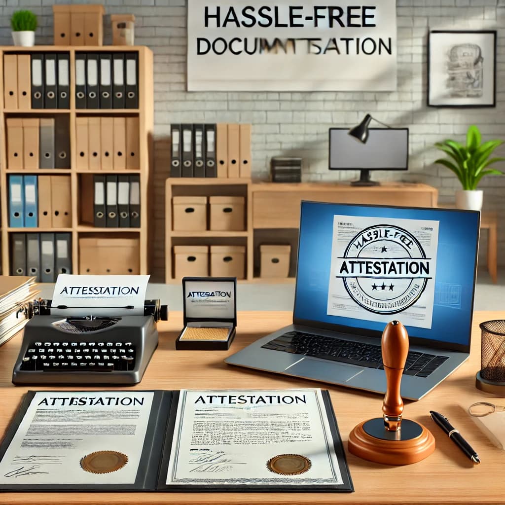 Reason for Attestation Services
