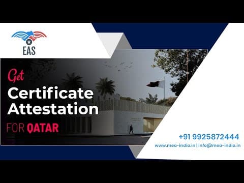 Watch video: Job in the Qatar for Indians | Requirements to Qatar Work Visa