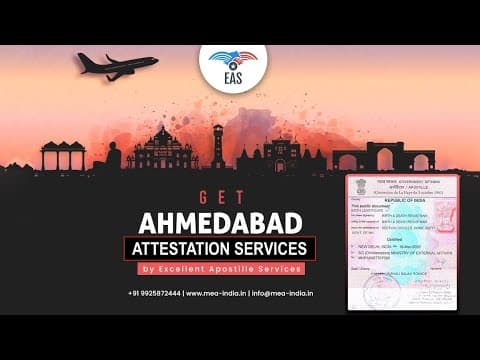 Watch video: Ahmedabad Certificate Attestation