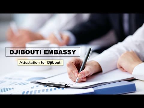 Watch video: Certificate Attestation for Djibouti | Djibouti Attestation