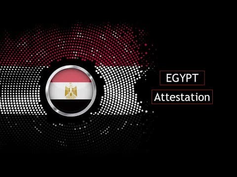 Watch video: Egypt Embassy Attestation | Get Attestation for Egypt