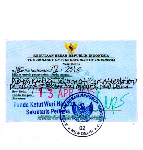 Degree certificate Attestation service for Indonesia, Birth certificate Attestation service for Indonesia, Marriage certificate Attestation service for Indonesia, Commercial certificate Attestation service for Indonesia, Degree certificate legalization service for Indonesia, Birth certificate legalization service for Indonesia, Marriage certificate legalization service for Indonesia, Commercial certificate legalization service for Indonesia, Exports document legalization service for Indonesia, birth certificate legalization service for Indonesia, Degree certificate legalization service for Indonesia, Marriage certificate legalization service for Indonesia, Birth certificate legalization for Indonesia, Degree certificate legalization for Indonesia, Marriage certificate legalization for Indonesia, Diploma certificate legalization for Indonesia, PCC legalization for Indonesia, Affidavit legalization for Indonesia,