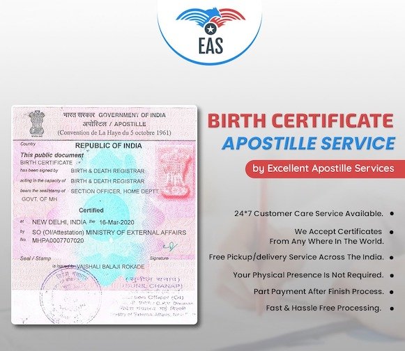 Birth Certificate Apostille