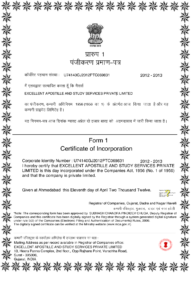 Certificate of Registration Apostille Services
