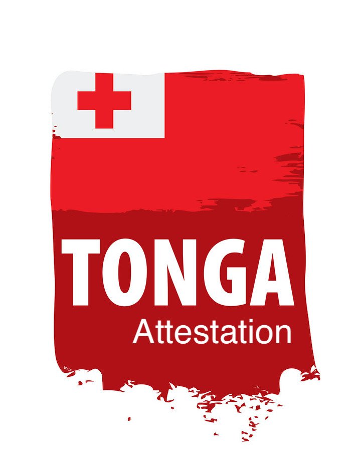 Attestation for Tonga