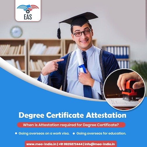 Degree Certificate Attestation