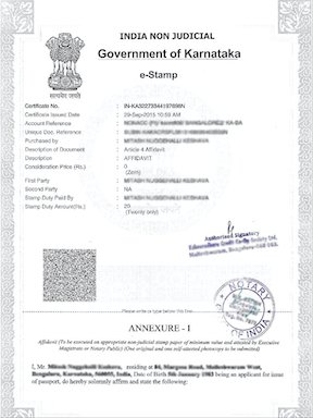 Affidavit Attestation Services