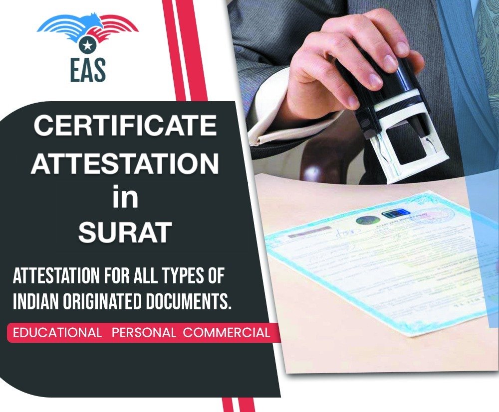 Attestation services in Surat